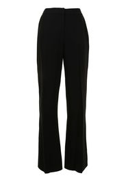 Dice Kayek high-waisted flared leg trousers - Nero