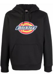 Dickies Construct logo-print long-sleeved hoodie - Nero