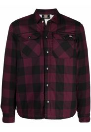 Dickies Construct Sacramento check-pattern sherpa-lined jacket - Nero