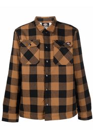 Dickies Construct plaid-check print jacket - Marrone