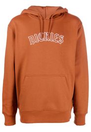 Dickies Construct logo-print pullover hoodie - Arancione