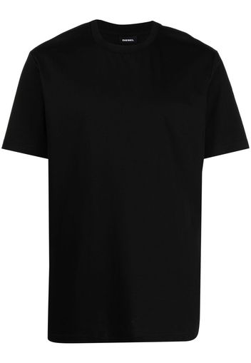 Diesel T-shirt a girocollo con stampa - Nero