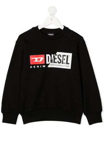 logo-print sweatshirt