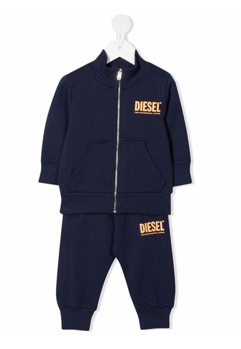 Diesel Kids Tuta sportiva con stampa - Blu