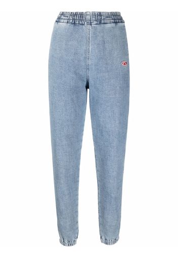 Diesel tapered-leg denim jeans - Blu