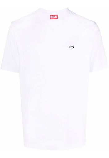 Diesel T-Just-Doval-PJ cotton T-shirt - Bianco