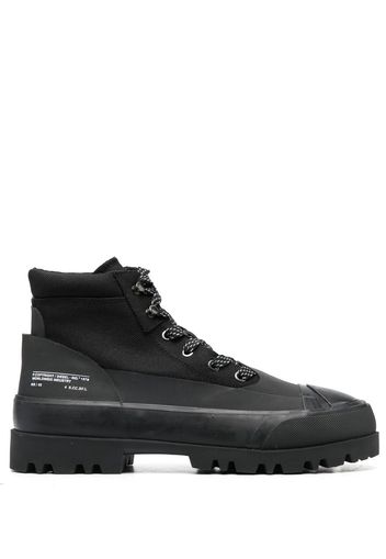 Diesel Hiko hybrid lace-up boots - Nero