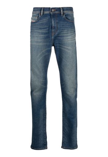 Diesel 1983 low-rise slim-cut jeans - Blu