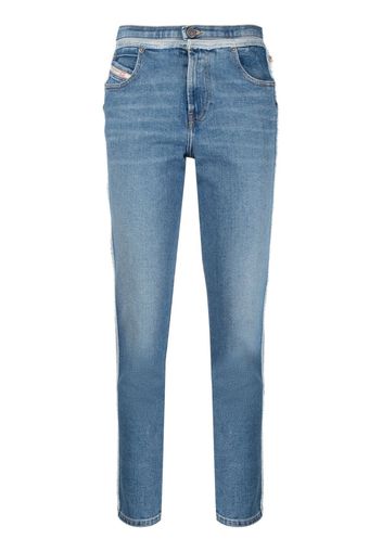 Diesel Jeans slim con vita media - Blu