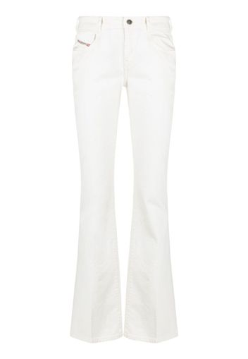 Diesel 1969 D-Ebbey low-rise flared jeans - Bianco