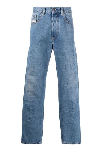 Diesel Jeans a gamba liscia 2010-FS4 - Blu