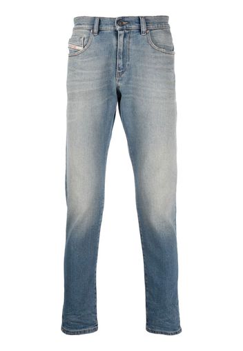 Diesel low-rise slim-fit jeans - Blu