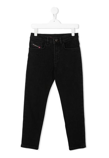 Diesel Kids Jeans con 5 tasche - Nero