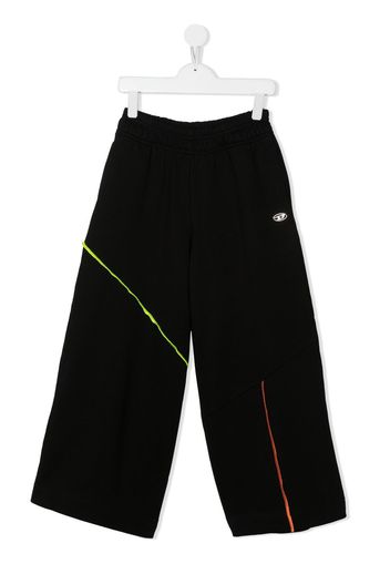 Diesel Kids Pantaloni sportivi Penigy dritti - Nero