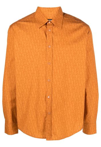 Diesel Camicia con stampa - Arancione