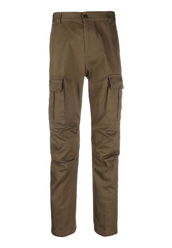 Diesel drop-crotch cargo trousers - Verde