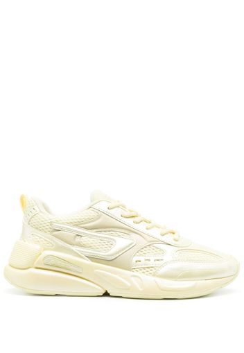 Diesel logo-patch low-top sneakers - Giallo