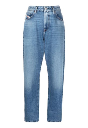 Diesel 1999 cropped straight-leg jeans - Blu