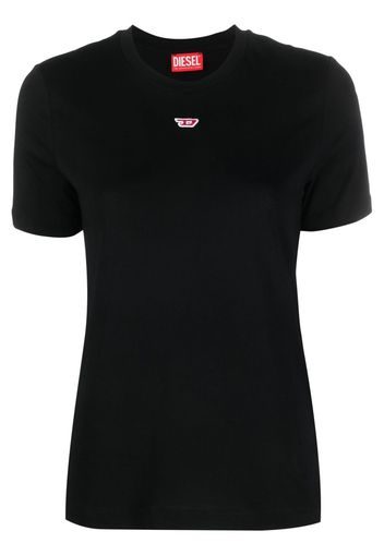 Diesel T-shirt con ricamo - Nero