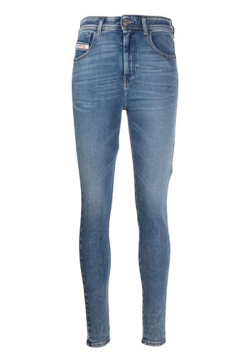 Diesel 1984 Slandy high-waisted skinny jeans - Blu