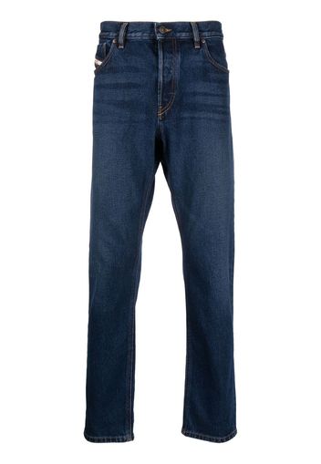 Diesel mid-rise slim-fit jeans - Blu