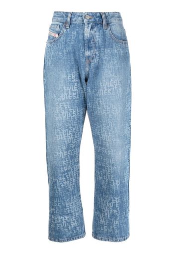 Diesel Jeans dritti taglio comodo 1999 - Blu