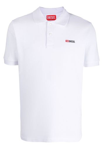 Diesel Polo con stampa - Bianco