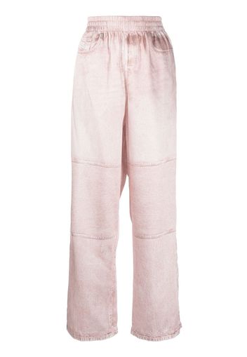 Diesel elasticated-waistband trousers - Rosa