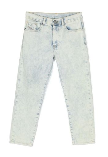 Diesel Kids Jeans con applicazione - Blu