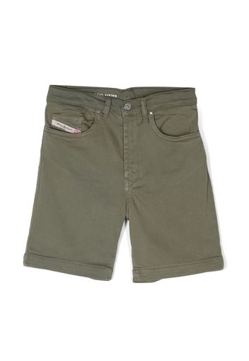 Diesel Kids D-Macs knee-length shorts - Blu