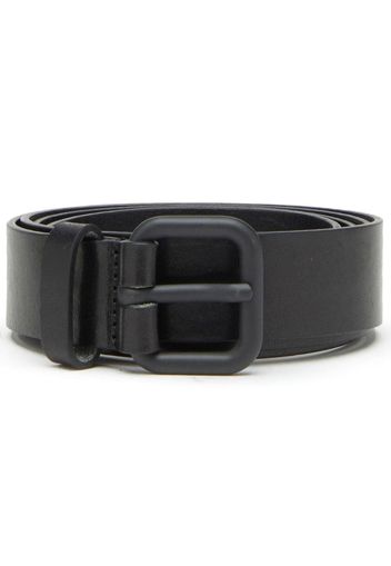 Diesel B-Inlay leather belt - Nero