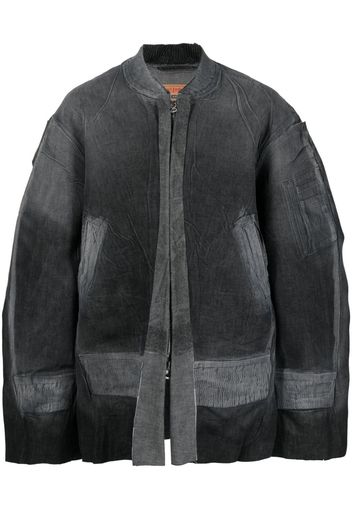 Diesel oversized denim jacket - Grigio