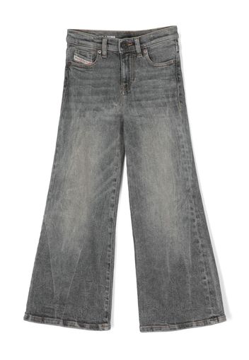 Diesel Kids 1978 pantalone washed jean - Grigio