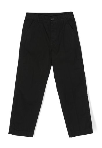 Diesel Kids Chino con ricamo - Nero