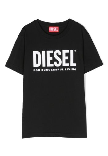 Diesel Kids T-shirt con stampa - Nero