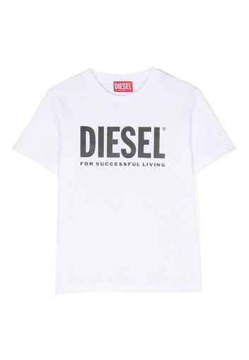 Diesel Kids T-shirt con stampa - Bianco