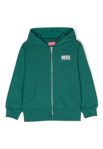 Diesel Kids Felpa con cappuccio - Verde