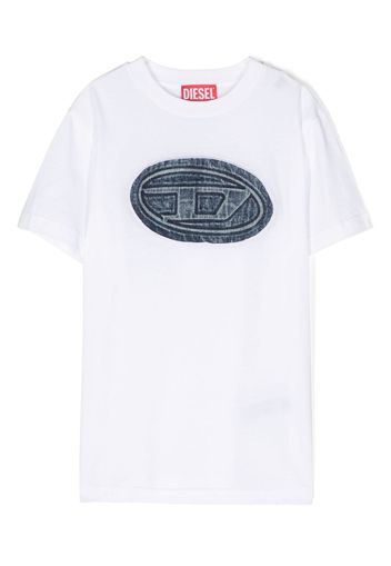 Diesel Kids T-shirt con stampa - Bianco