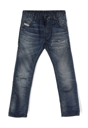 Diesel Kids Krooley straight-leg jeans - Blu