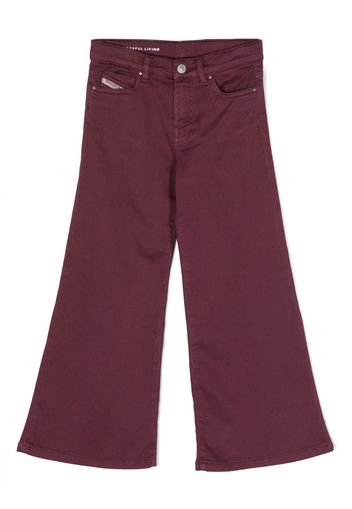 Diesel Kids 1978-J flared jeans - Rosa