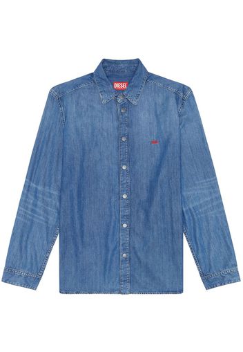 Diesel D-Simply long-sleeve shirt - Blu