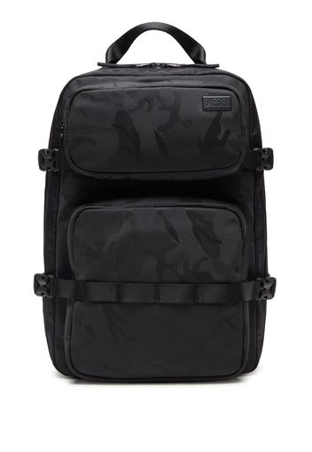 Diesel Zaino Dsrt con stampa camouflage - Nero