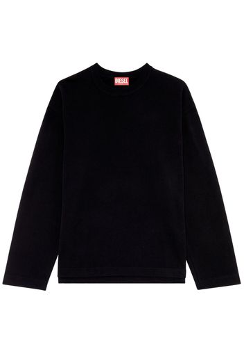 Diesel Oval-D oversized sweatshirt - Nero