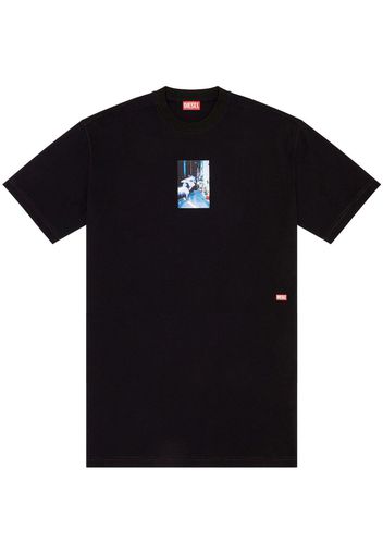 Diesel T-Wash cotton T-shirt - Nero