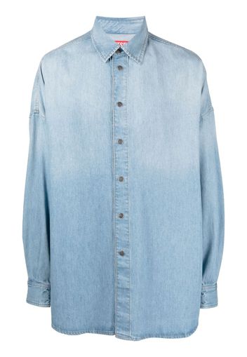 Diesel D-Kama long-sleeve denim shirt - Blu