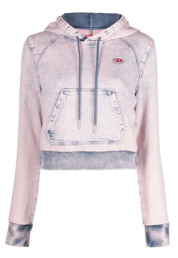 Diesel Felpa con cappuccio D-Angy - Rosa