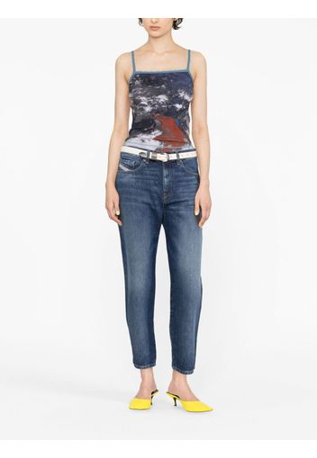 Diesel 2016 D-Air 09f35 Boyfriend jeans - Blu