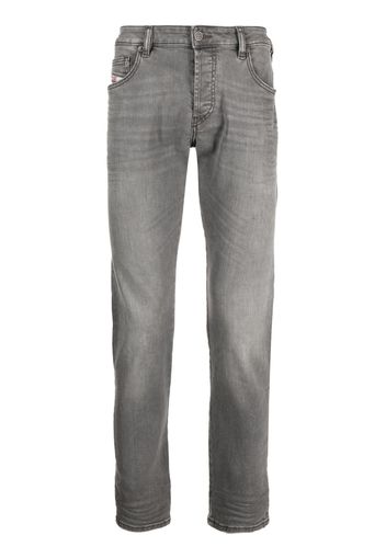 Diesel Jeans skinny a vita media - Grigio