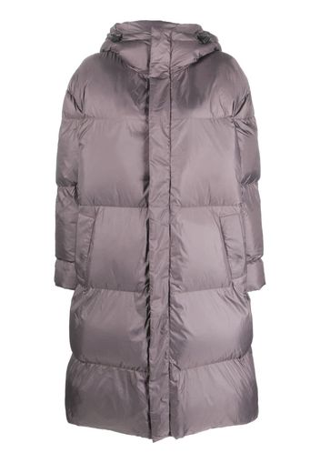 Diesel W-Takry hooded puffer coat - Grigio