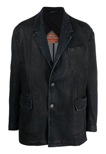 Diesel Giacca-camicia denim - Nero